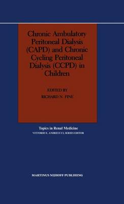 Book cover for Chronic Ambulatory Peritoneal Dialysis (Capd) and Chronic Cycling Peritoneal Dialysis (Ccpd) in Children