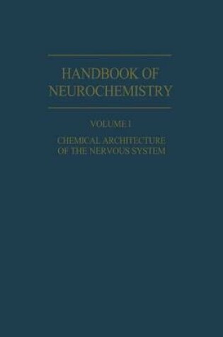 Cover of Chemical Architecture of the Nervous System