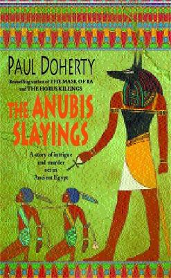 Book cover for The Anubis Slayings