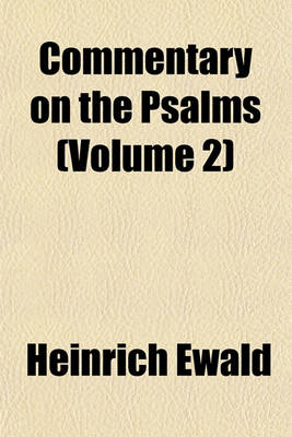 Book cover for Commentary on the Psalms (Volume 2)