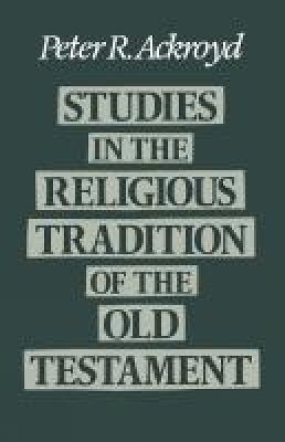 Book cover for Studies in the Religious Tradition in the Old Testament