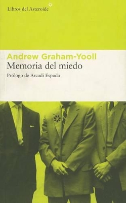 Book cover for Memoria del Miedo