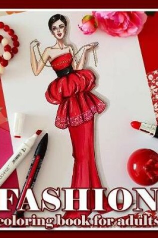 Cover of Fashion Coloring Book for Adults