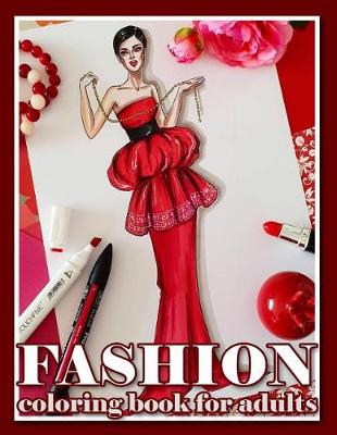 Cover of Fashion Coloring Book for Adults