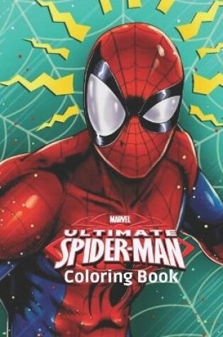Cover of Marvel Ultimate Spiderman Coloring Book