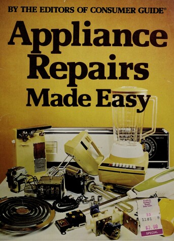 Book cover for Appliance Repairs Made Easy