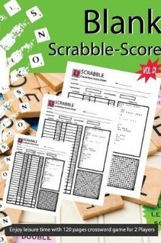 Cover of Blank Scrabble - Score Vol.01