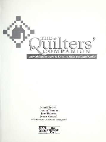 Cover of The Quilter's Companion