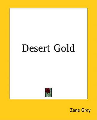 Book cover for Desert Gold
