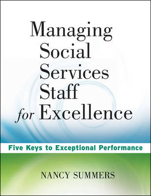 Book cover for Managing Social Service Staff for Excellence