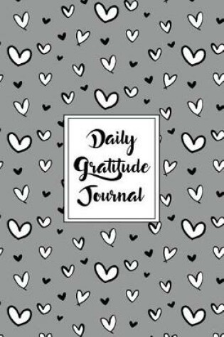 Cover of Gratitude Journal Scribbly Hearts Pattern 16