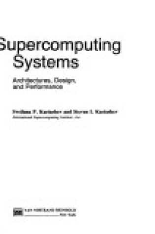 Cover of Supercomputing Systems