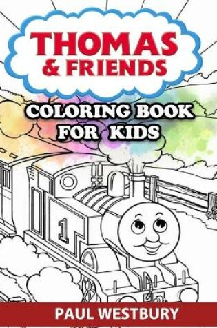 Cover of Thomas & Friends Coloring Book for Kids