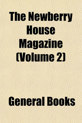 Book cover for The Newberry House Magazine (Volume 2)