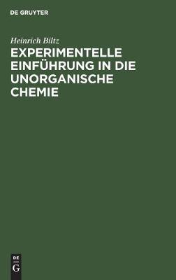 Book cover for Experimentelle Einführung in Die Unorganische Chemie