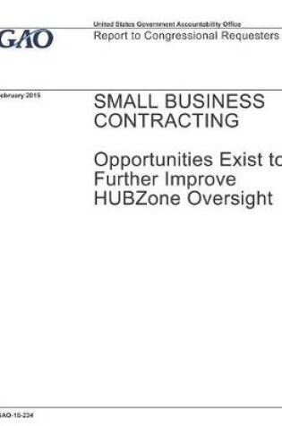 Cover of Small Business Contracting