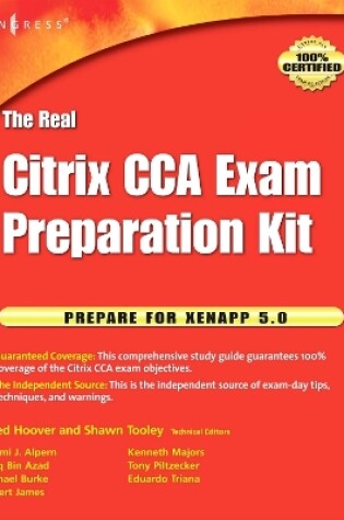 Cover of The Real Citrix CCA Exam Preparation Kit