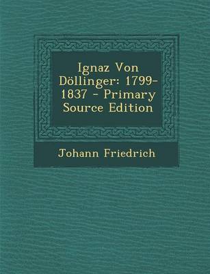 Book cover for Ignaz Von Dollinger