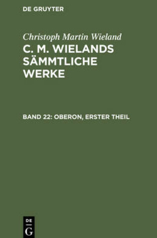 Cover of Oberon, Theil 1