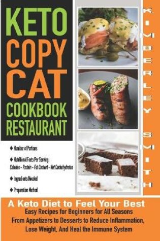 Cover of Keto Copycat Cookbook Restaurant