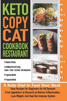 Book cover for Keto Copycat Cookbook Restaurant