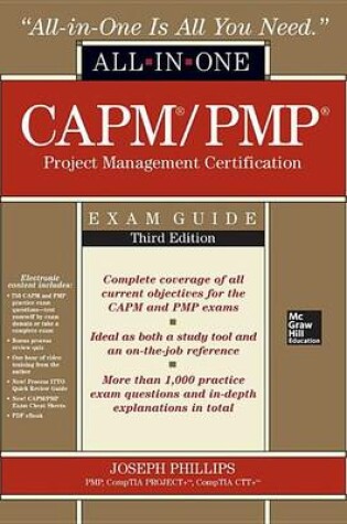 Cover of Capm/Pmp Project Management Certification All-In-One Exam Guide, Third Edition