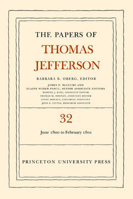 Cover of The Papers of Thomas Jefferson, Volume 32