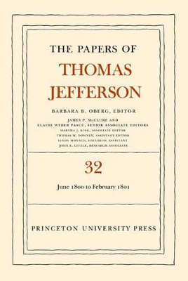 Book cover for The Papers of Thomas Jefferson, Volume 32