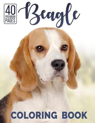 Book cover for Beagle Coloring Book