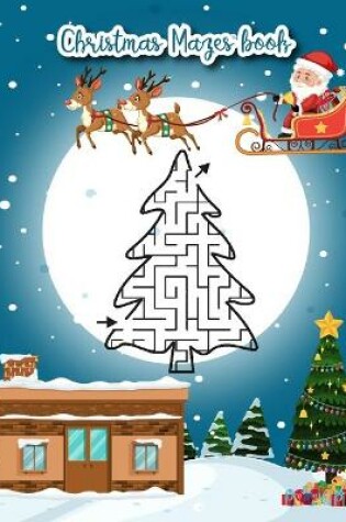 Cover of Christmas Mazes Book