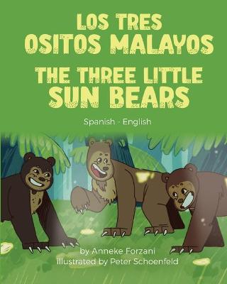 Book cover for The Three Little Sun Bears (Spanish-English)