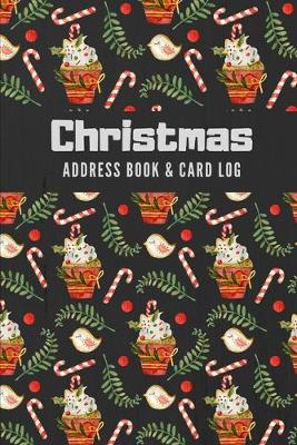 Book cover for Christmas Address Book & Card Log