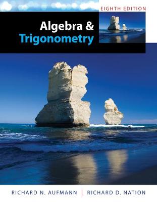 Book cover for Algebra and Trigonometry