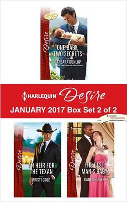 Book cover for Harlequin Desire January 2017 - Box Set 2 of 2