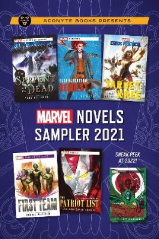 Cover of Marvel Novels Sampler 2021