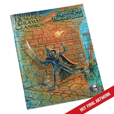 Book cover for DCC RPG: Against the Thieves Guild