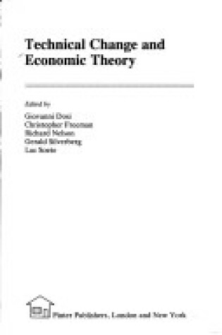 Cover of Technical Change and Economic Theory