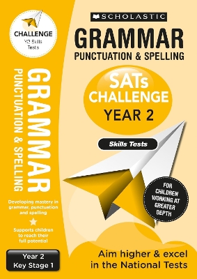 Book cover for Grammar Punctuation and Spelling Skills Tests (Year 2) KS1