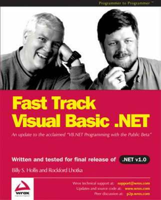 Book cover for Fast Track Visual Basic .NET