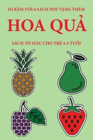 Cover of Sach to mau cho trẻ 4-5 tuổi (Hoa quả)