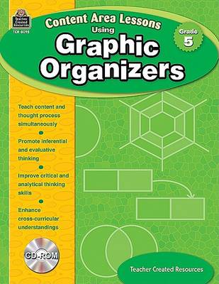 Book cover for Content Area Lessons Using Graphic Organizers, Grade 5
