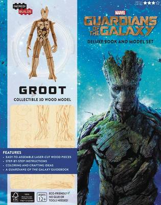 Book cover for Marvel: Groot: Guardians of the Galaxy Deluxe Book and Model Set
