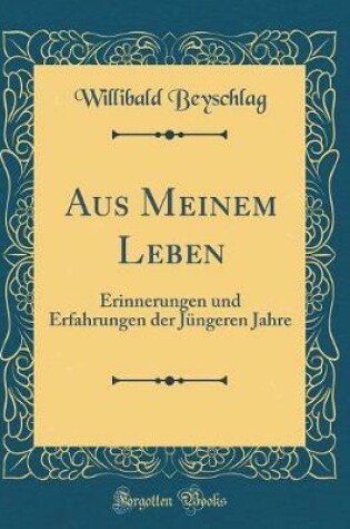 Cover of Aus Meinem Leben