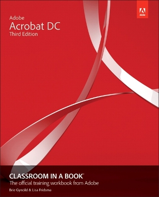 Book cover for Adobe Acrobat DC Classroom in a Book