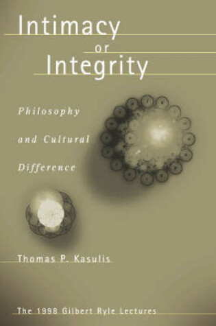 Cover of Intimacy or Integrity