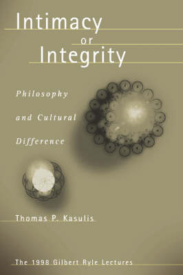 Book cover for Intimacy or Integrity