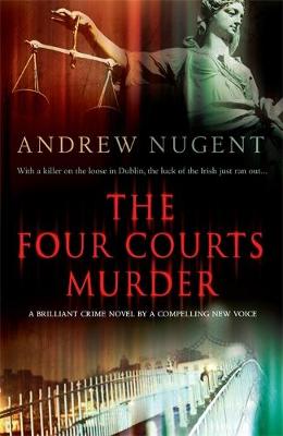 Book cover for The Four Courts Murder