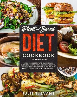 Book cover for Plant-Based diet cookbook for beginners