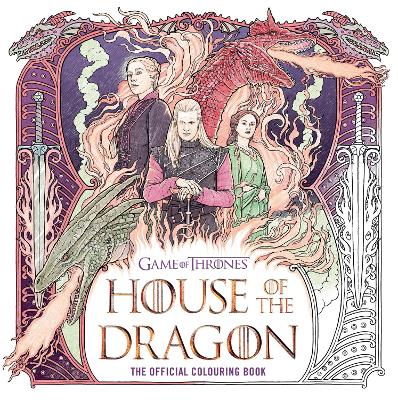 Book cover for House of the Dragon: The Official Colouring Book