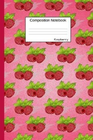 Cover of Raspberry Composition Notebook